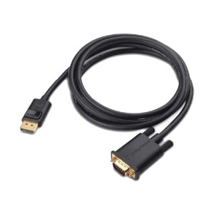 DP to VGA Cable – DisplayPort Male to VGA Female Converter