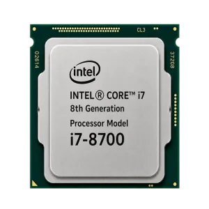 Used Intel Core i7 8th Generation Processor | i7-8700 Coffee Lake LGA 1151 CPU
