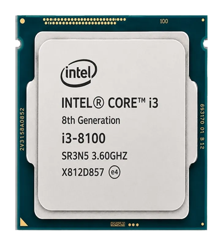Used Intel Core i3 8th Generation Processor