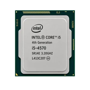 Used Intel Core i5 4th Generation Processor (i5-4570) – Refurbished Haswell Quad Core CPU